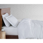 Parure de lit en percale de coton à tissage serré Brooklyn Loom