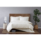 Parure de lit en percale de coton à tissage serré Brooklyn Loom
