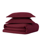 Parure de lit en percale de coton à tissage serré Brooklyn Loom