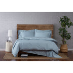 Parure de lit en percale de coton à tissage serré Brooklyn Loom
