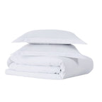 Parure de lit en percale de coton à tissage serré Brooklyn Loom