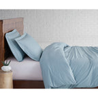 Parure de lit en percale de coton à tissage serré Brooklyn Loom
