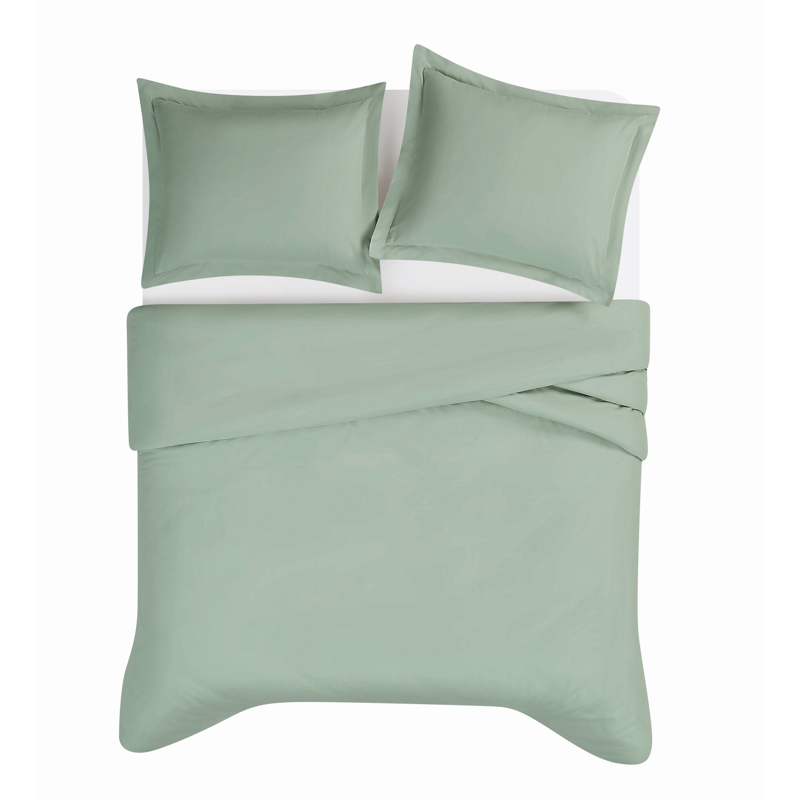 Parure de lit en percale de coton à tissage serré Brooklyn Loom