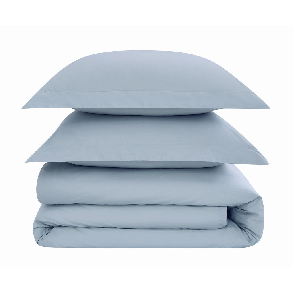 Parure de lit en percale de coton à tissage serré Brooklyn Loom