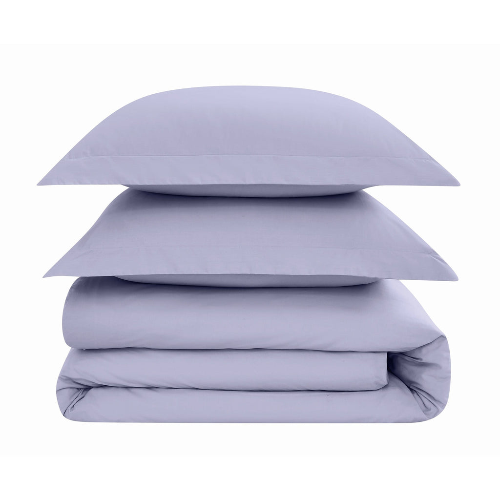 Parure de lit en percale de coton à tissage serré Brooklyn Loom
