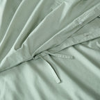 Parure de lit en percale de coton à tissage serré Brooklyn Loom
