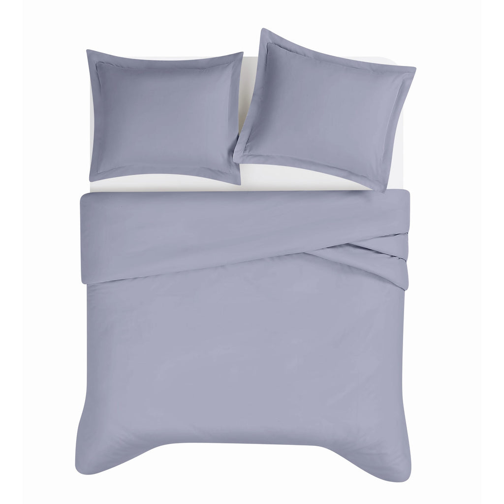 Parure de lit en percale de coton à tissage serré Brooklyn Loom
