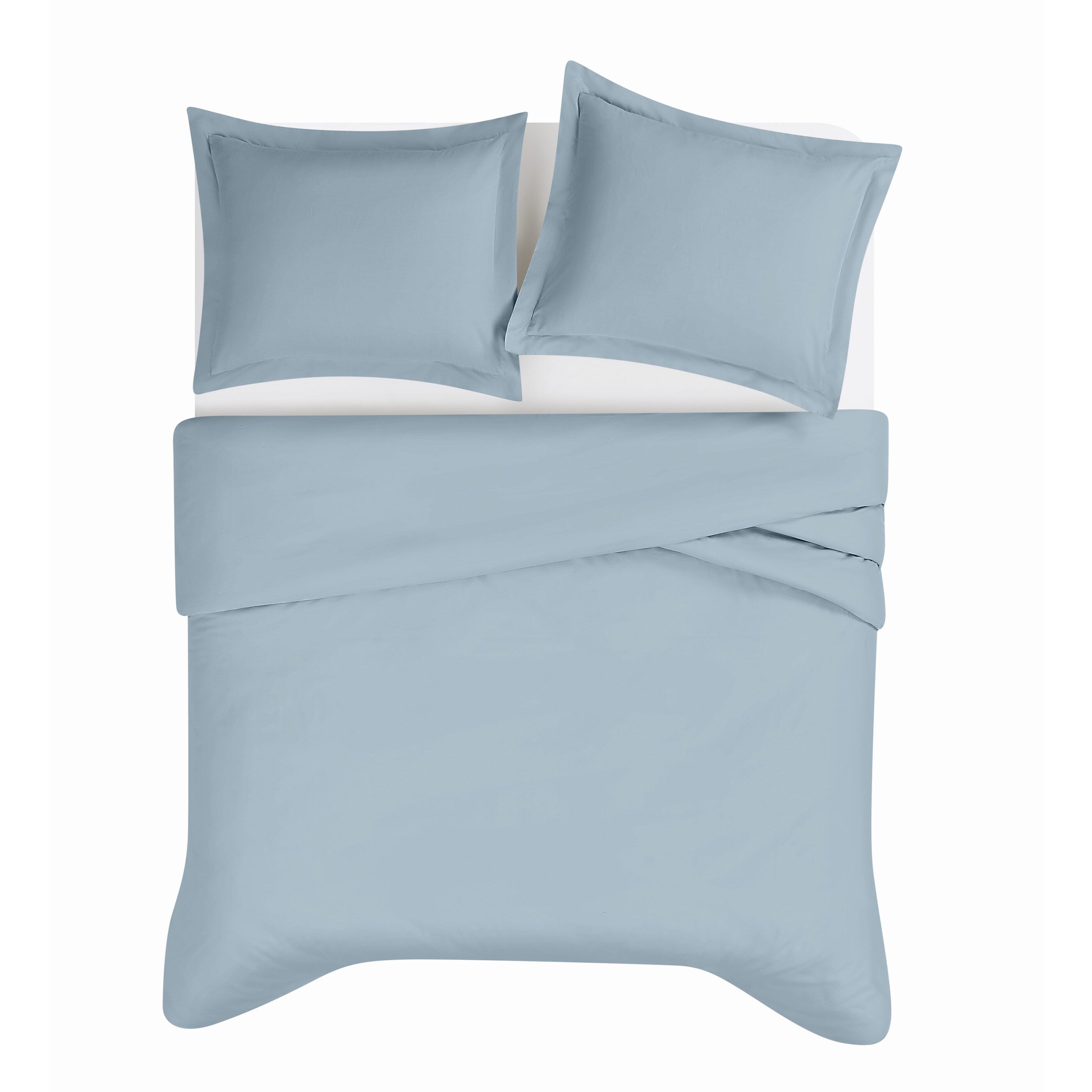 Parure de lit en percale de coton à tissage serré Brooklyn Loom