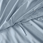 Parure de lit en percale de coton à tissage serré Brooklyn Loom