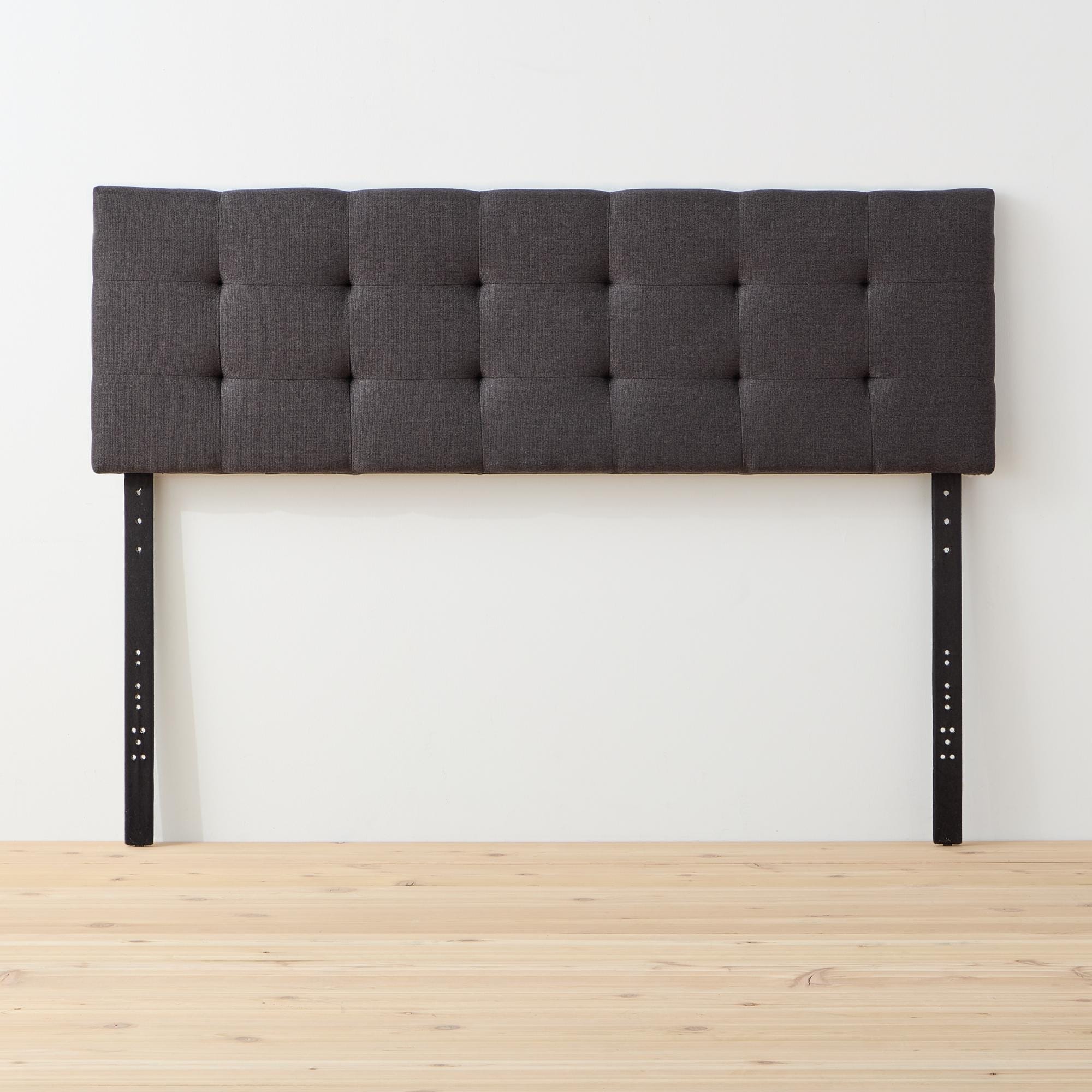 Tête de lit capitonnée ajustable carrée et losange Brookside Kaylee