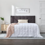 Tête de lit capitonnée ajustable carrée et losange Brookside Kaylee