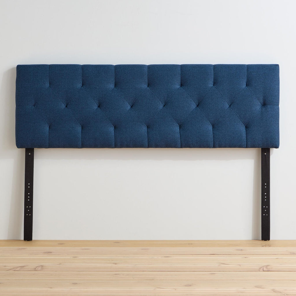 Tête de lit capitonnée ajustable carrée et losange Brookside Kaylee