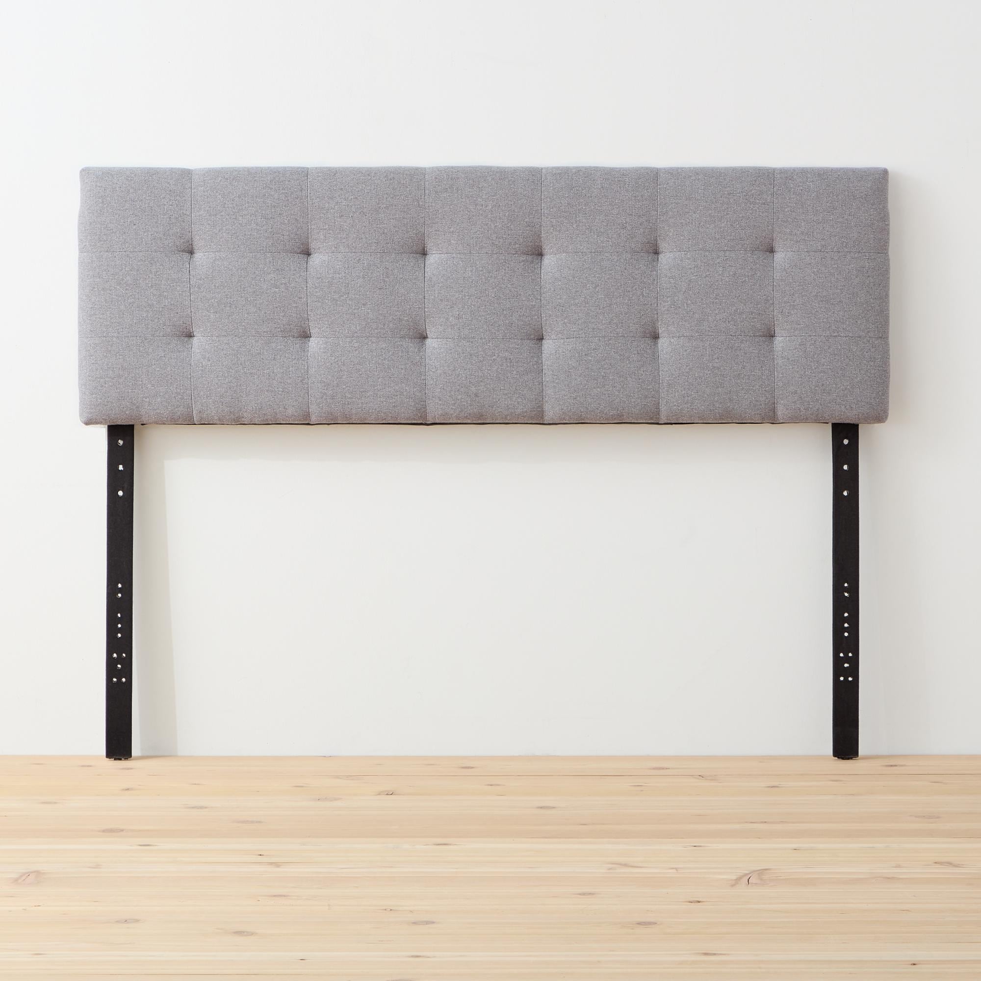 Brookside Kaylee Adjustable Square & Diamond Tufted Upholstered Headboard