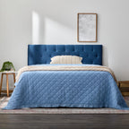 Tête de lit capitonnée ajustable carrée et losange Brookside Kaylee