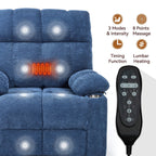Fauteuil inclinable électrique à double moteur marron, position infinie, jusqu'à 350 lb, en chenille, mécanisme de mouvement robuste