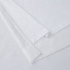 HLC.me Jefferson Rideau de fenêtre semi-transparent en imitation soie, filtrant la lumière, doublé, à œillets, pour chambre à coucher, 2 panneaux