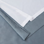 HLC.me Jefferson Rideau de fenêtre semi-transparent en imitation soie, filtrant la lumière, doublé, à œillets, pour chambre à coucher, 2 panneaux