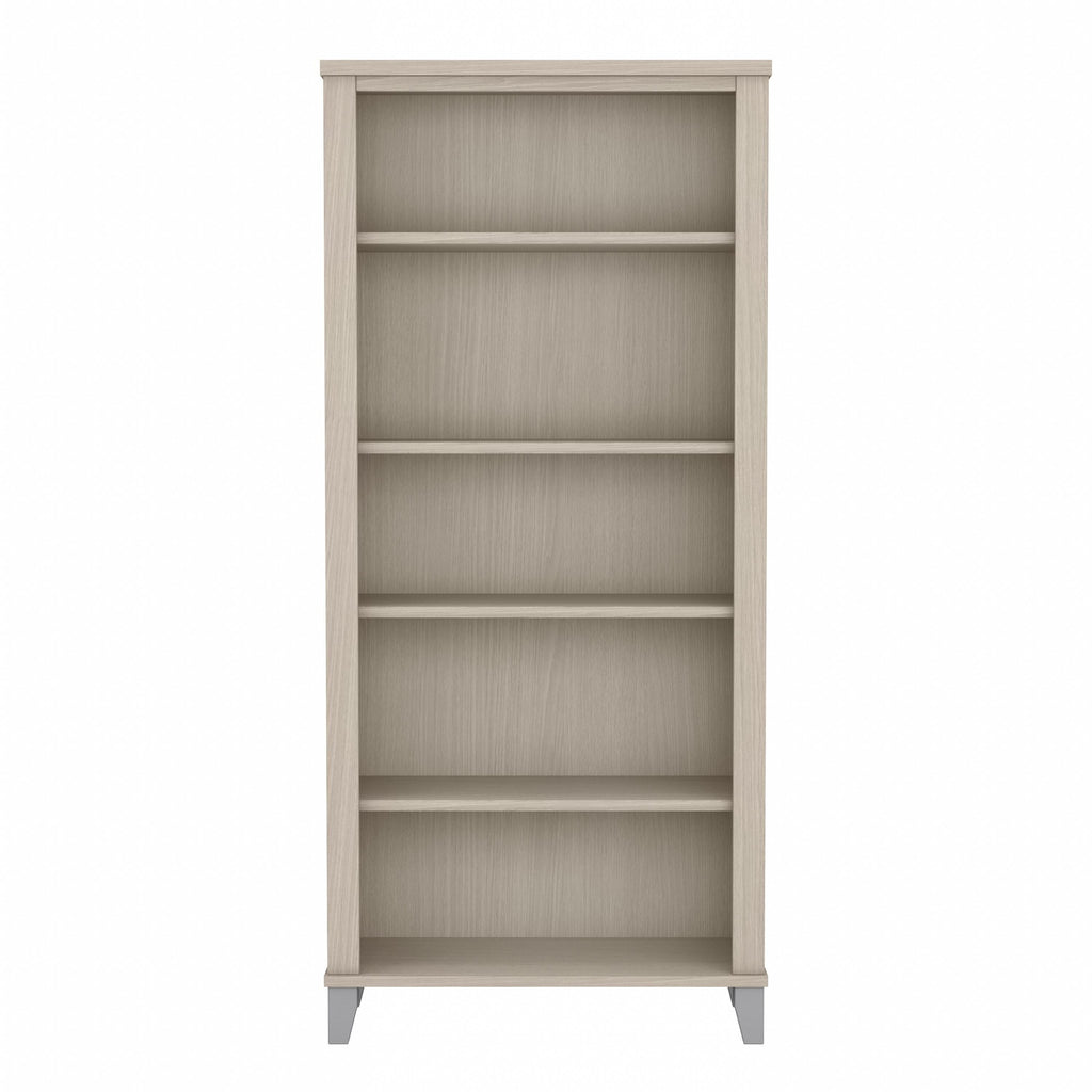 Bibliothèque haute à 5 étagères réglables Somerset de Bush Furniture