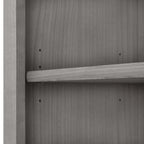 Bibliothèque haute à 5 étagères réglables Somerset de Bush Furniture