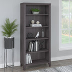 Bibliothèque haute à 5 étagères réglables Somerset de Bush Furniture