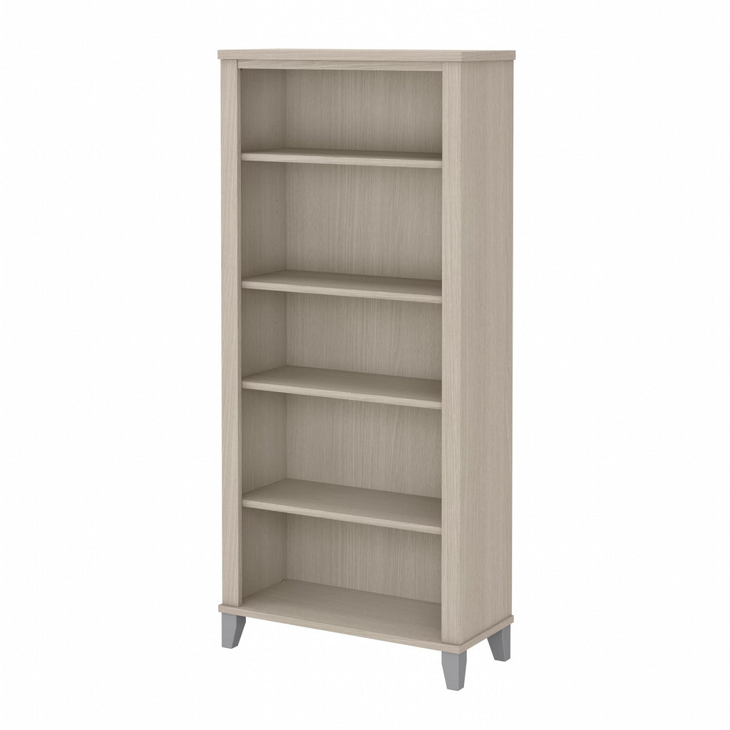 Bibliothèque haute à 5 étagères réglables Somerset de Bush Furniture