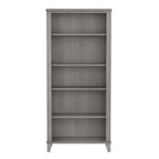 Bibliothèque haute à 5 étagères réglables Somerset de Bush Furniture