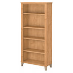 Bibliothèque haute à 5 étagères réglables Somerset de Bush Furniture