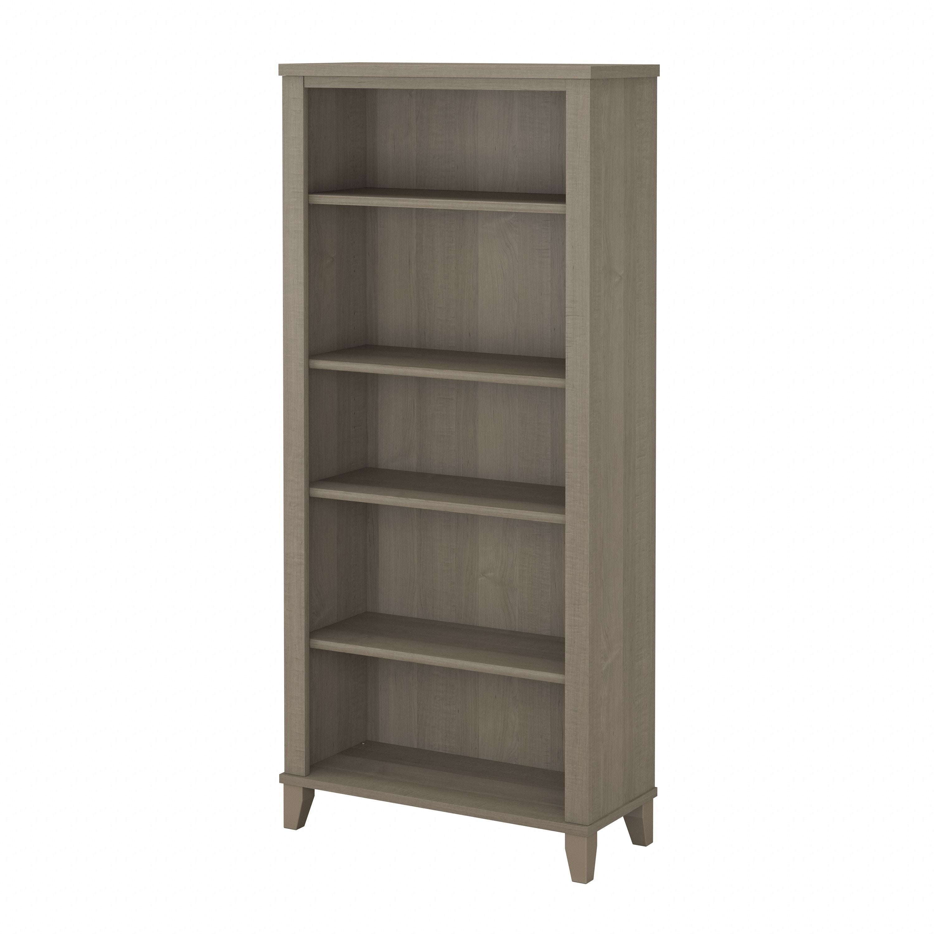 Bibliothèque haute à 5 étagères réglables Somerset de Bush Furniture