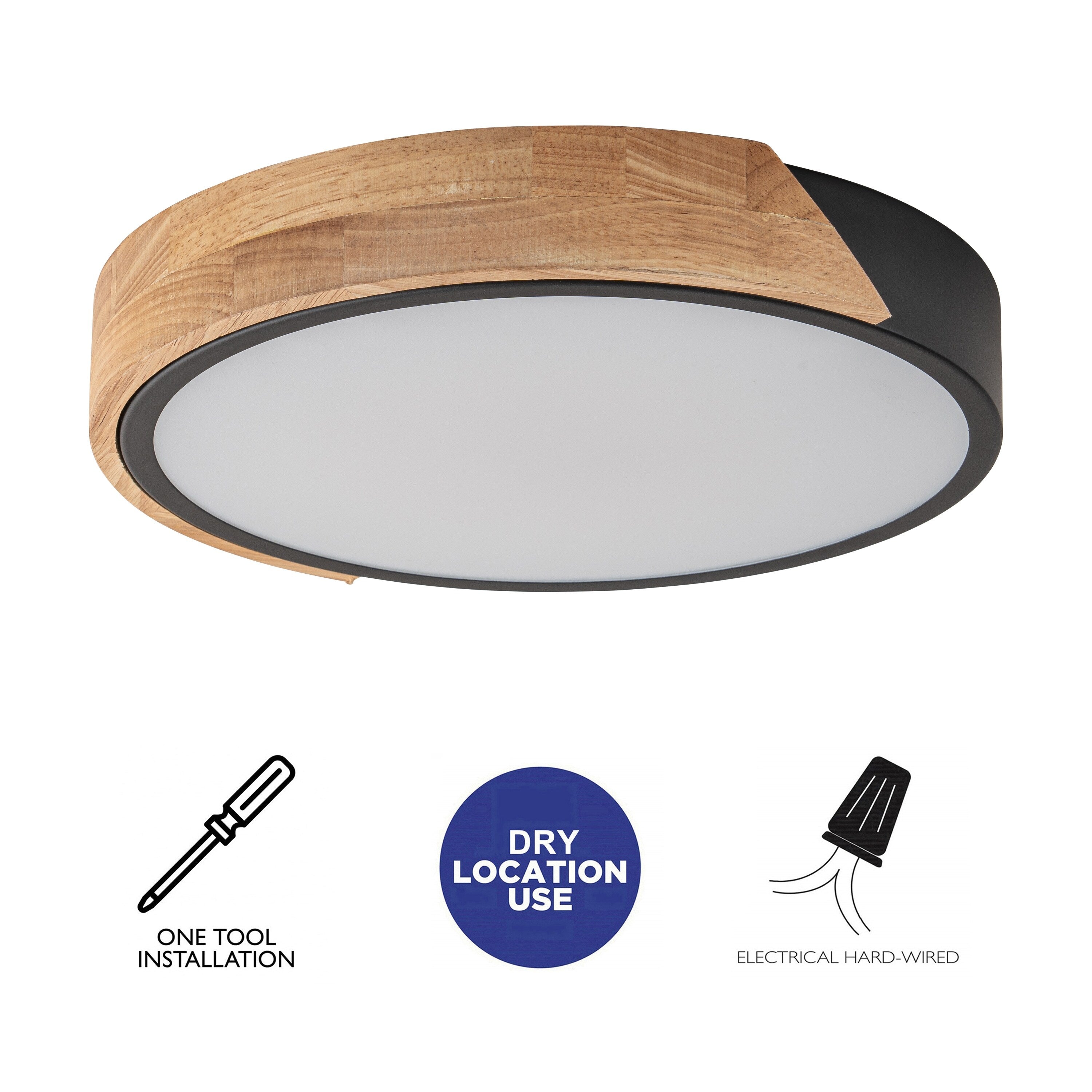 Plafonnier encastré à LED intégré C Cattleya 5CCT