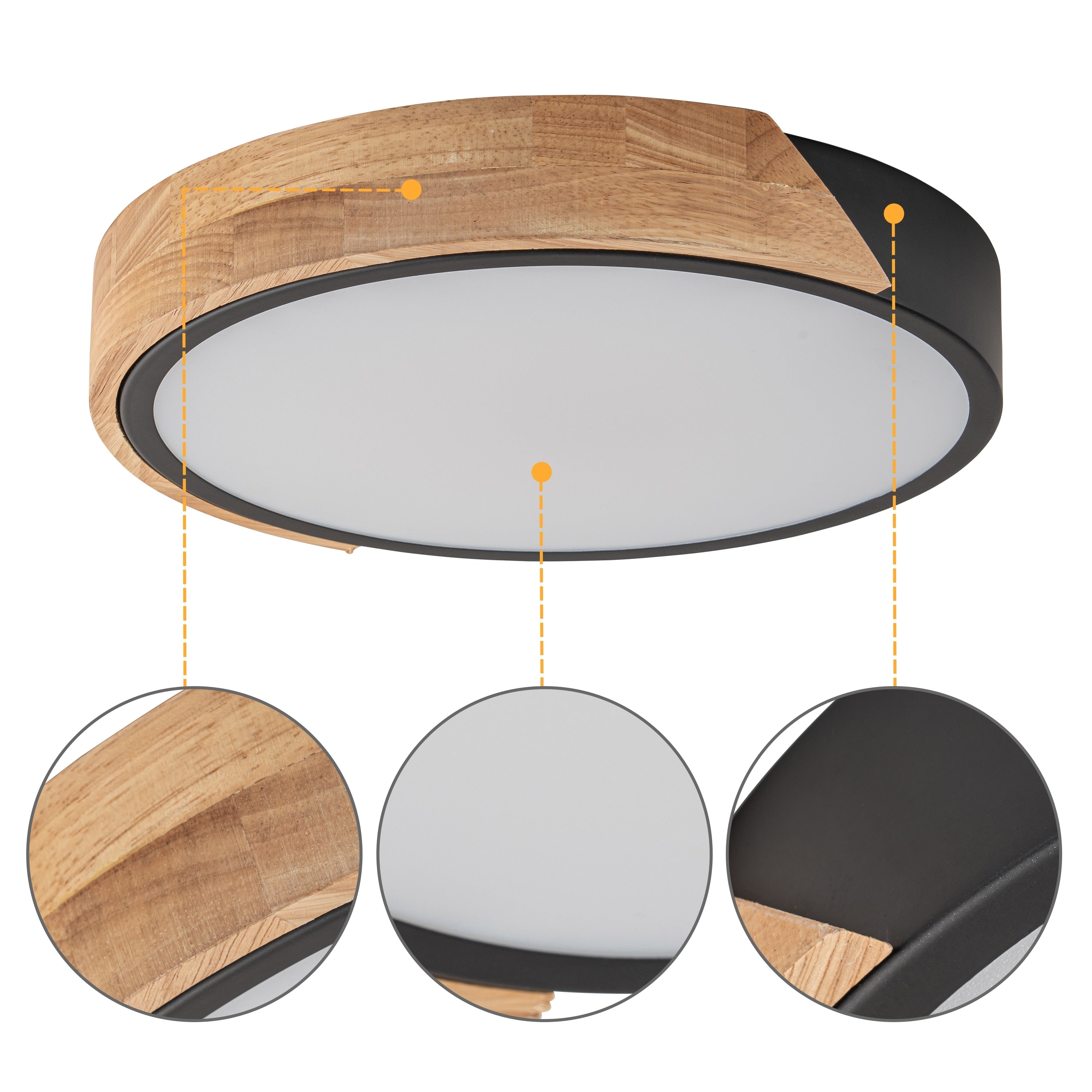 Plafonnier encastré à LED intégré C Cattleya 5CCT