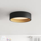 Plafonnier encastré à LED intégré C Cattleya noir et bois 3CCT