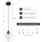 Suspension CO-Z 1 lumière à hauteur réglable