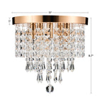 Plafonnier en cristal à 5 ​​lumières CO-Z 11