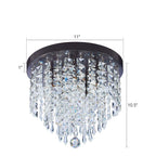 Plafonnier en cristal à 5 ​​lumières CO-Z 11