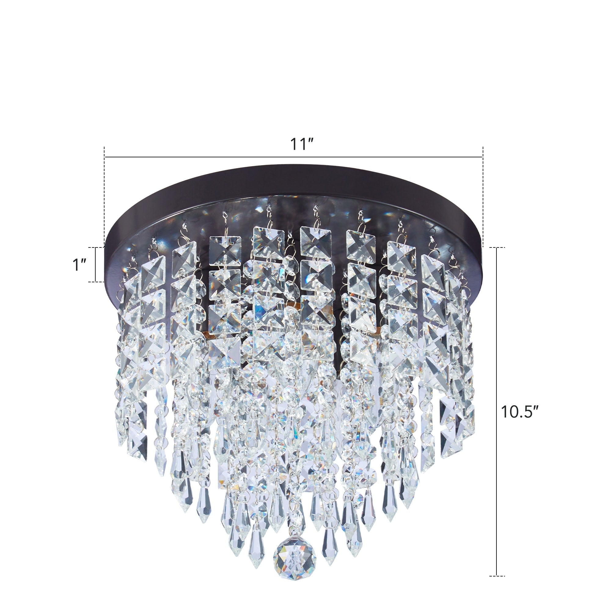 Plafonnier en cristal à 5 ​​lumières CO-Z 11