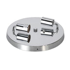 Plafonnier encastré rond moderne à 2 lumières en cristal CO-Z