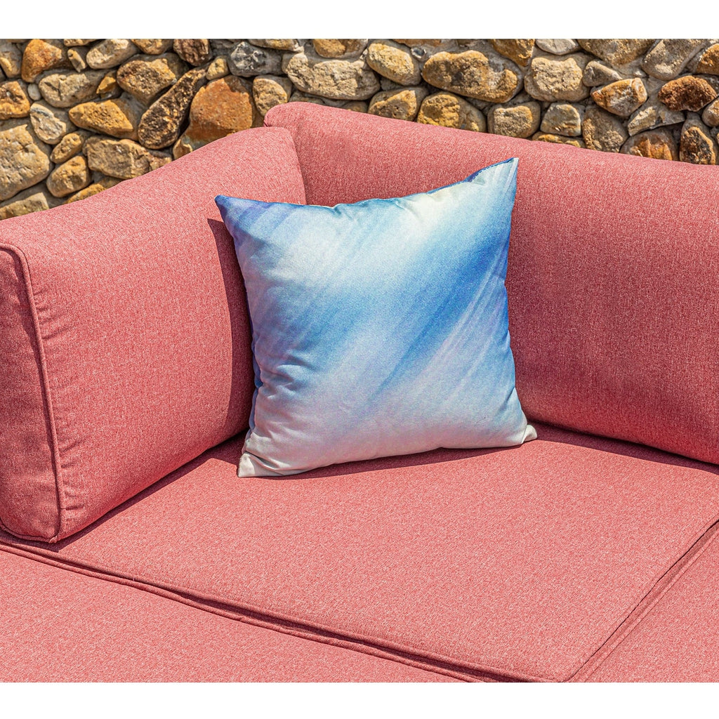 Ensemble de canapés sectionnels en osier pour l'extérieur COSIEST 2 pièces