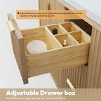 Meuble-lavabo Cadiz avec dessus en pierre composite sans miroir