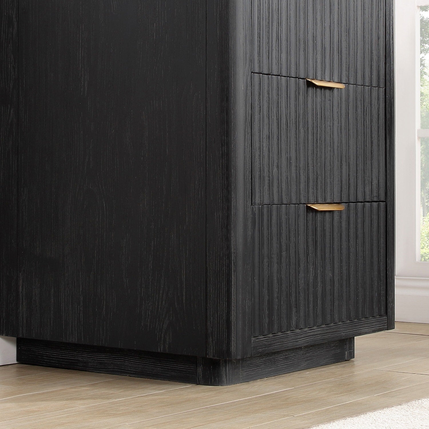 Meuble-lavabo Cadiz avec dessus en pierre composite sans miroir
