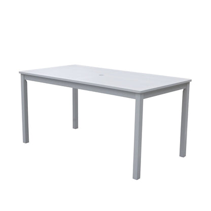 Ensemble de salle à manger empilable en bois Caladesi