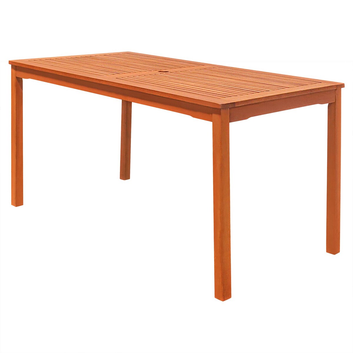 Ensemble de salle à manger empilable en bois Caladesi