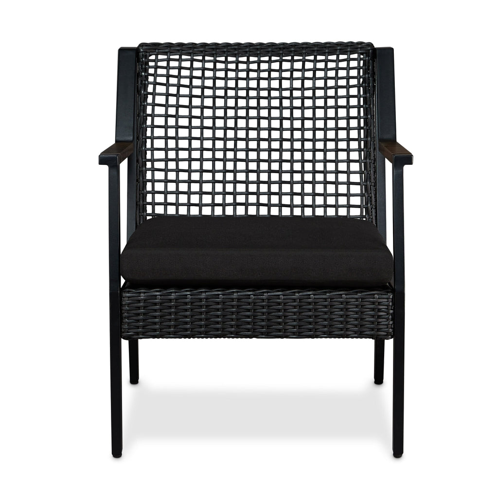 Lot de deux chaises Calvin 25.25 noires de Real Flame
