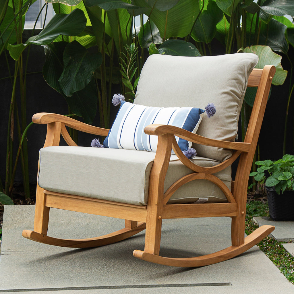 Ensemble de salon de jardin Cambridge Casual Lowell 3 pièces en teck