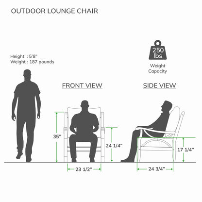 Ensemble de conversation d'extérieur Cambridge Casual Lowell 5 pièces en bois de teck