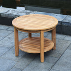 Ensemble de salon de jardin Cambridge Casual Palma 3 pièces en teck et osier avec oreiller GRATUIT