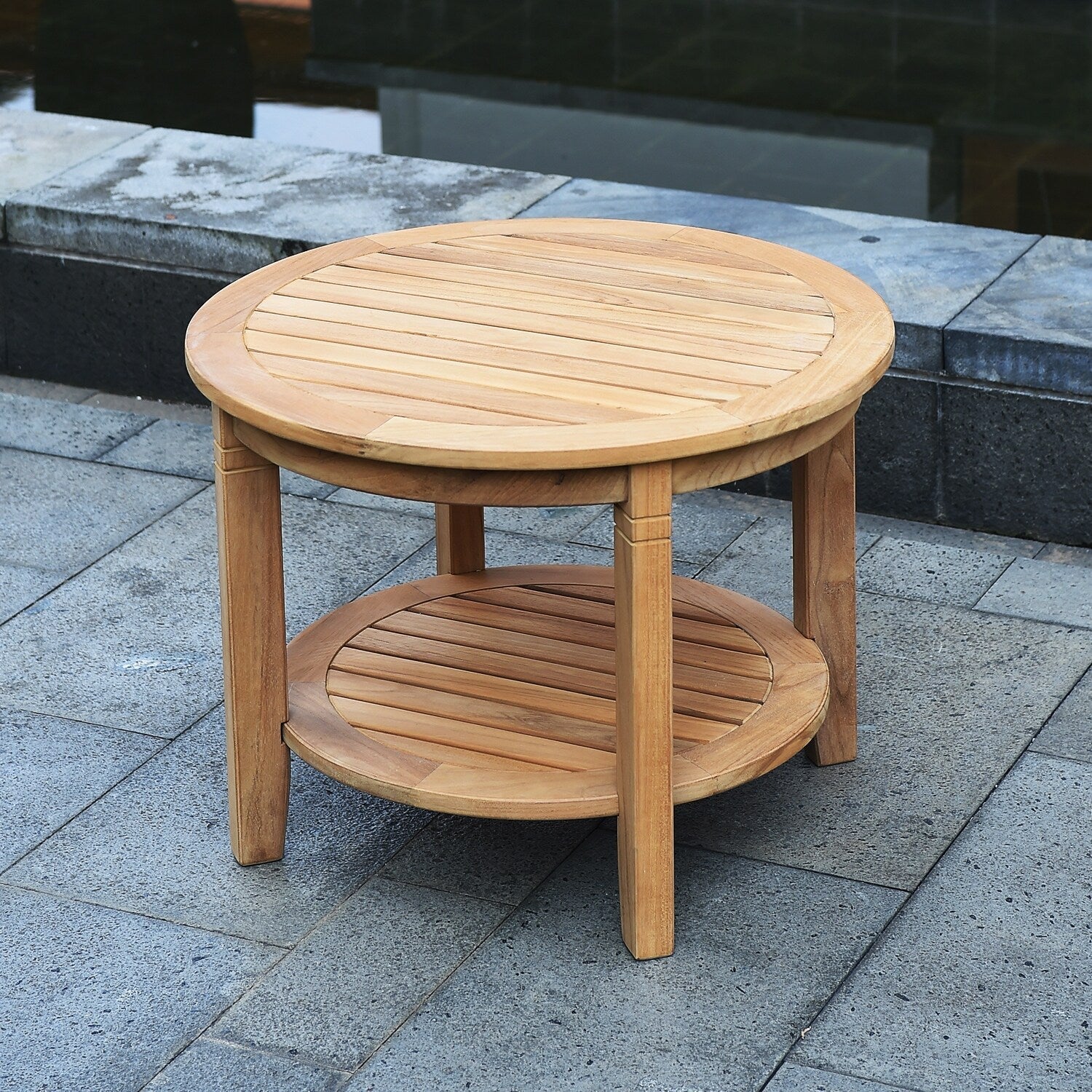 Ensemble de salon de jardin Cambridge Casual Palma 3 pièces en teck et osier avec oreiller GRATUIT
