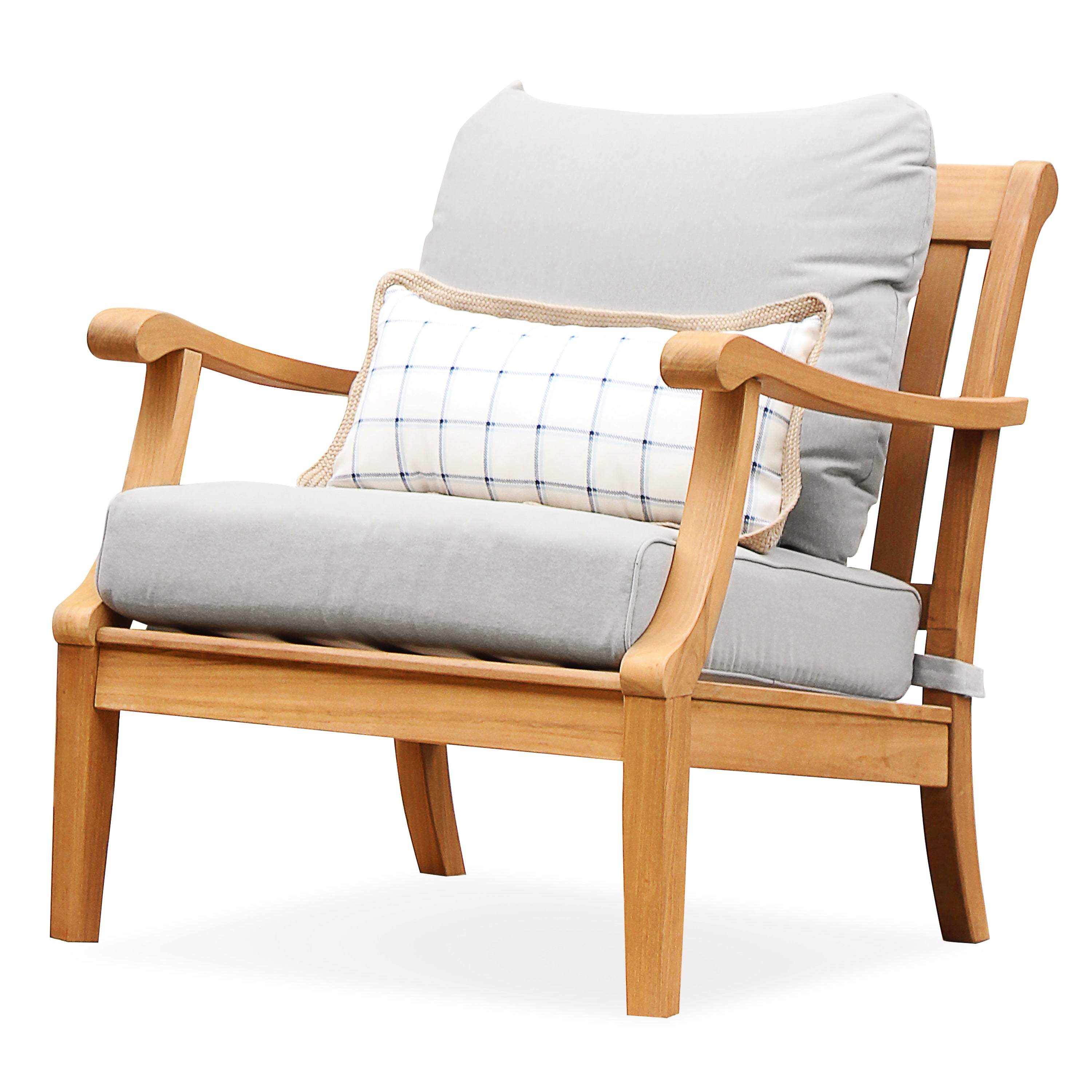 Ensemble de 2 fauteuils club d'extérieur Cambridge Casual Robin en teck