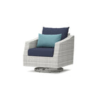Ensemble de canapé et fauteuil club d'extérieur Cannes Deluxe 8 pièces Sunbrella