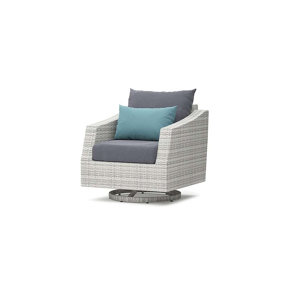 Ensemble de canapé et fauteuil club d'extérieur Cannes Deluxe 8 pièces Sunbrella