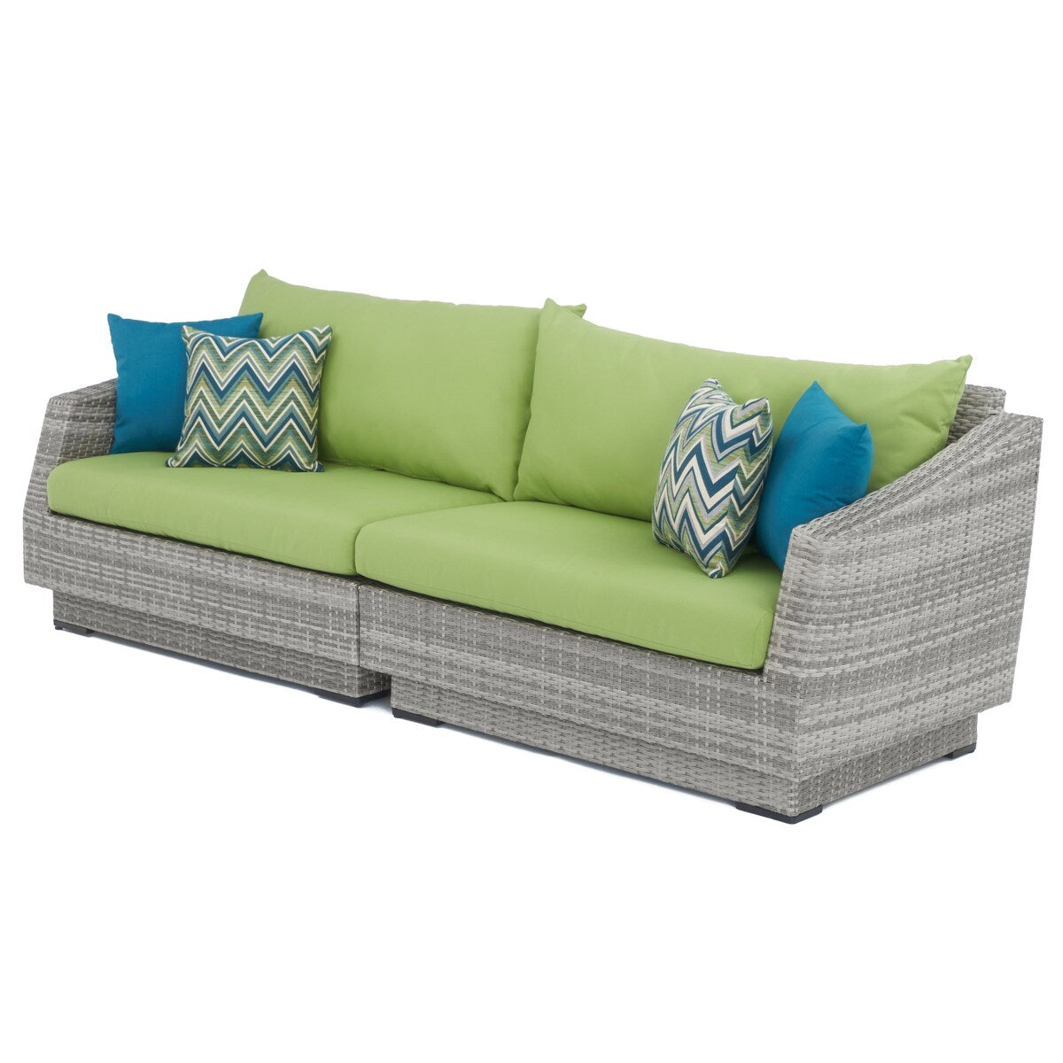 Ensemble de canapé et fauteuil club d'extérieur Cannes Deluxe 8 pièces Sunbrella